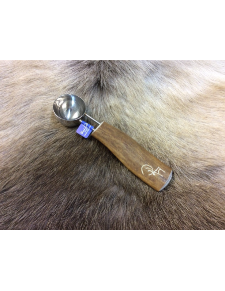 Coffee Scoop with Reindeer Handle