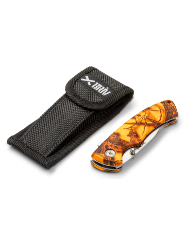 Jaktfällkniv Orange Camo
