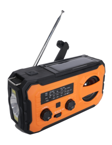 Emergency Radio 4000 mAh  Orange