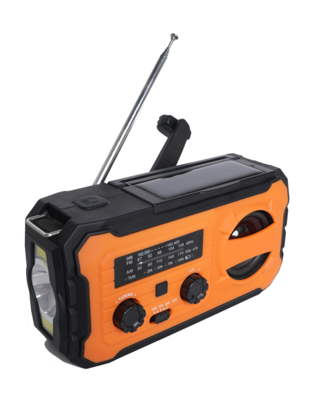 Emergency Radio 4000 mAh  Orange