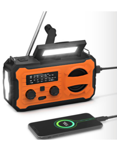 Emergency Radio 4000 mAh  Orange