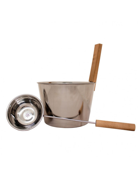 Sauna Bucket with Scoop