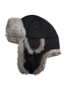 Grå Mössa Kaninpäls 2