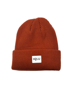 Roströd Stickad Mössa