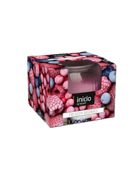 Frozen Berries Scented Candle in Glass