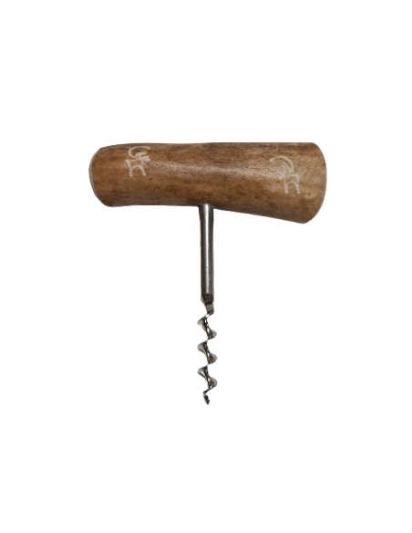 Corkscrew with Reindeer Antler Handle
