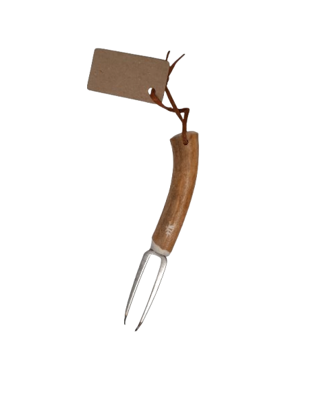 Fillet Fork with Reindeer Antler Handle