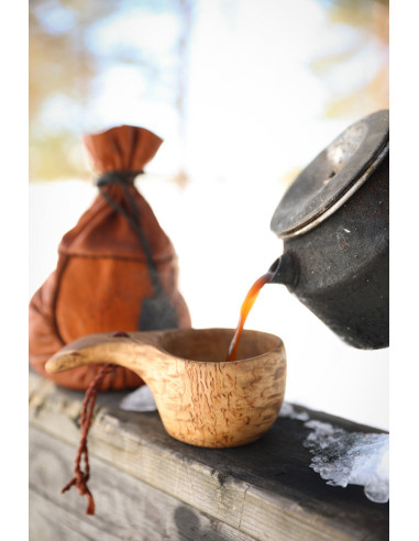 Handmade Masur Birch Kuksa