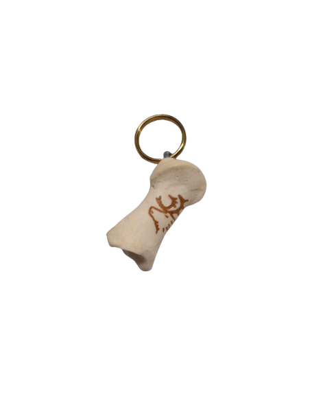 Keychain Reindeer Bone