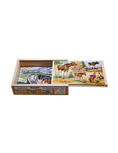Plupp Box of Puzzles