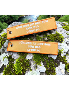 Gör Dig Lycklig Nyckelring Tag 2