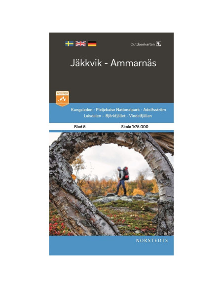 Outdoor Map Jäkkvik - Ammarnäs