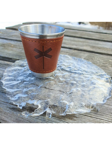 Shot Glasses with Trail Marker