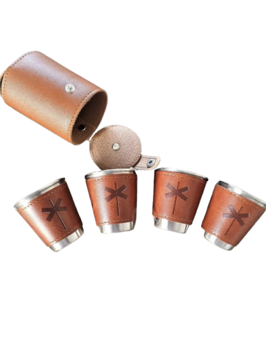 Shot Glasses with Trail Marker