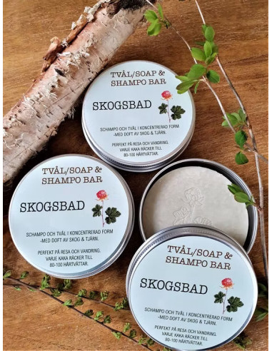 Skogsbad Soap & Shampoo Bar