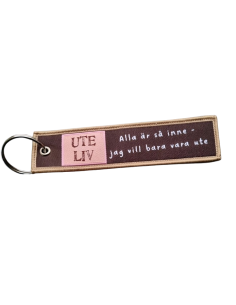 Uteliv Keychain Tag