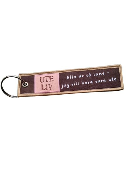 Uteliv Keychain Tag