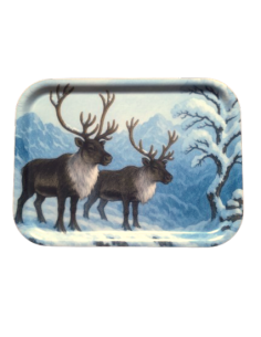 Tray Reindeer on the Mountain