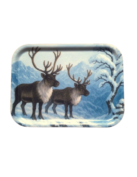 Tray Reindeer on the Mountain