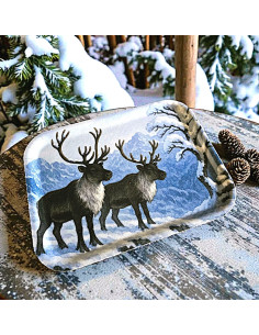 Tray Reindeer on the Mountain 2
