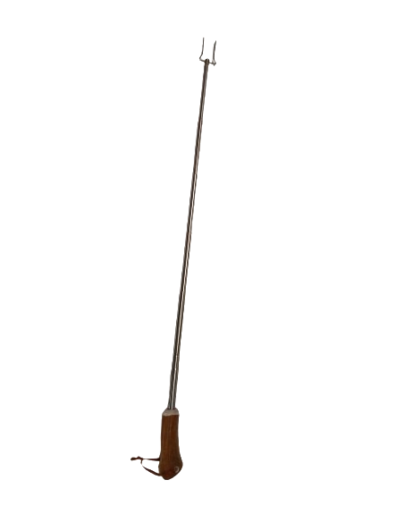 Barbecue Stick with a Reindeer Antler Handle
