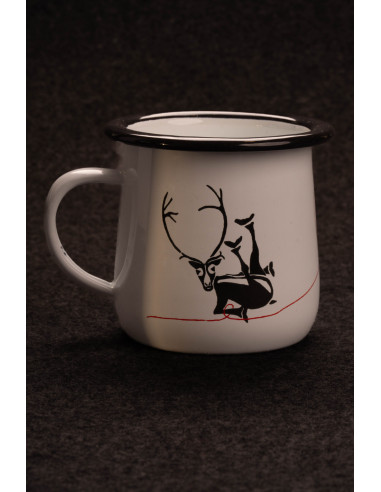 Elina Nygård Emaljerad Liten mugg Renar