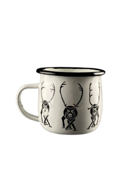 Elina Nygård Emaljerad mugg Renar