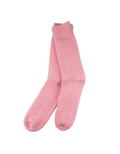 Alpaca Wool Socks Pink 31-41